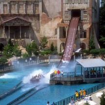 Escape From Pompeii - Busch Gardens Williamsburg, Williamsburg VA (Intamin) - Water Attraction