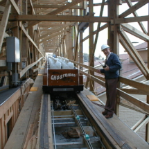 GhostRider - Knott&#039;s Berry Farm, Buena Park CA (Custom Coasters International) - Wooden Roller Coaster