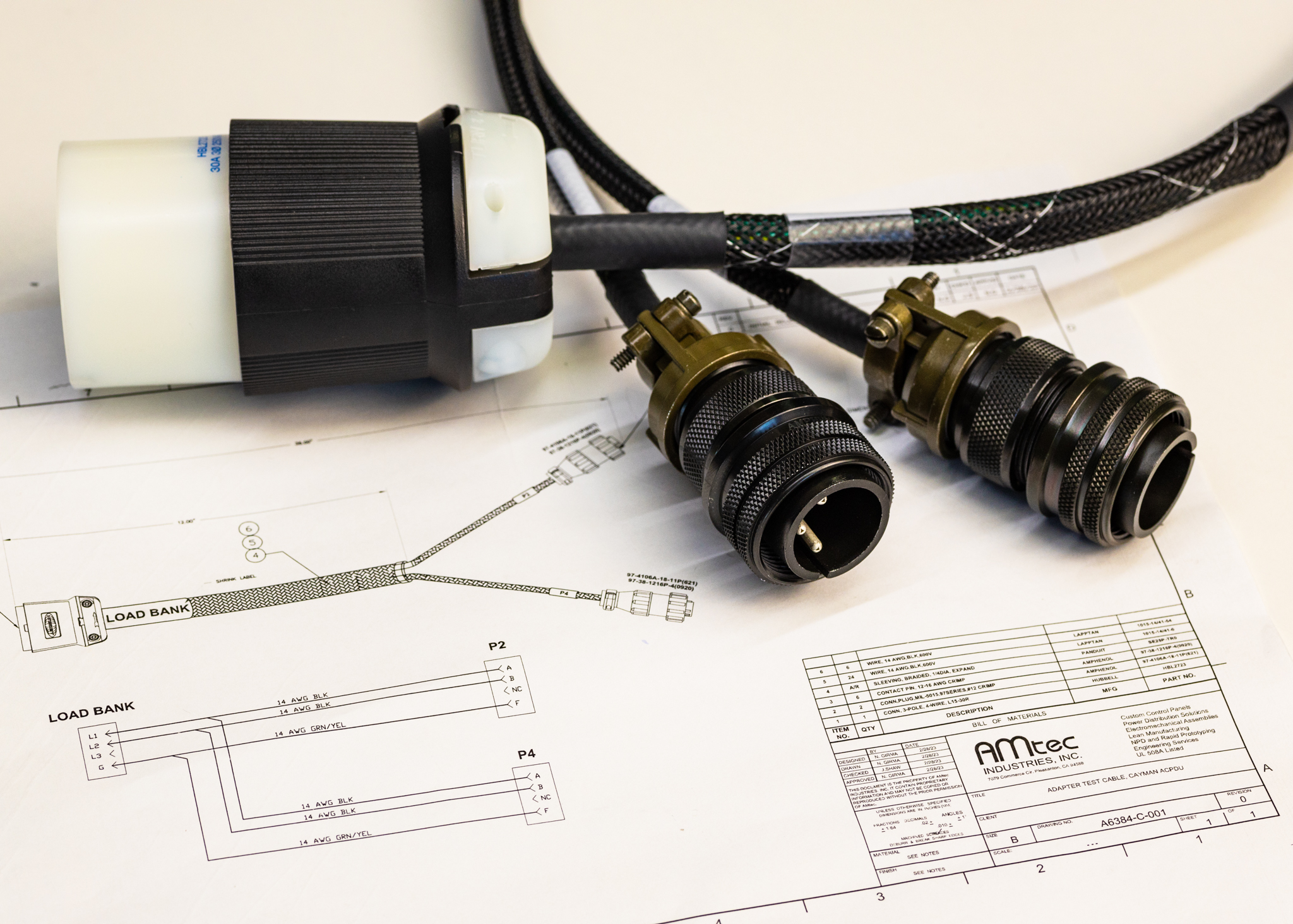 Cable Assembly Manufacturing showing application